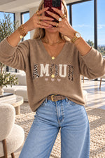 AMOUR Knit in Caramel
