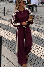 Amira Comfy Set in Burgundy