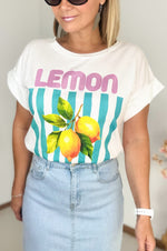 Lemon Tee in Multicolor