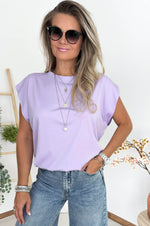 Tyra Tee in Lila