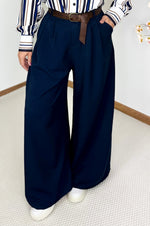 Zensa Pants in Navy Blue