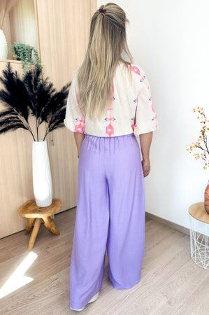 Vanda Pants in Lila
