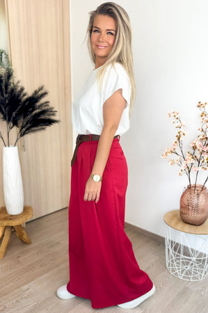 Zenza Pants in Red