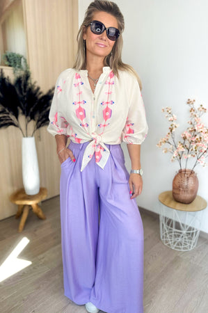 Ruthie Blouse in Multicolor