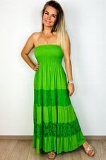 BELLA DRESS- GREEN