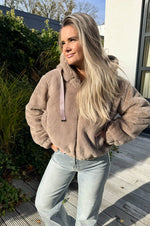 Bianca Jacket in Taupe