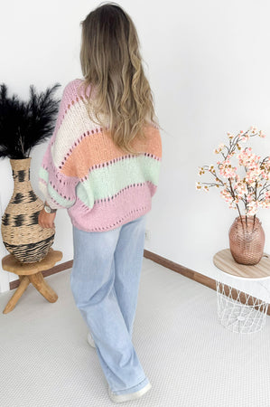 Sway Sweater in Pastel Shades