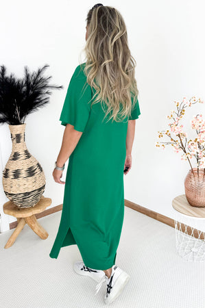 Nio Sweaterdress in Gucci Green