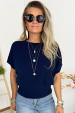 Kay Knit in Navy Blue