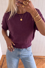 Zoë Knit in Berry
