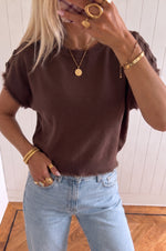 Zoë Knit in Chocolat