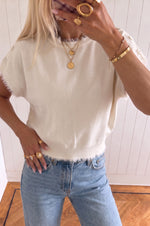 Zoë Knit in Off White