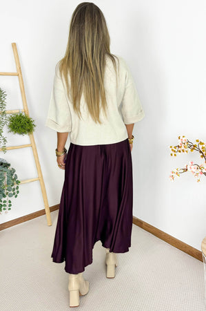 Carrie Cable Knit in Off White
