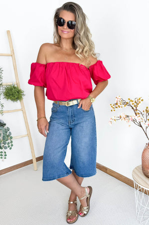 Bobbi Leather Belt in Gold