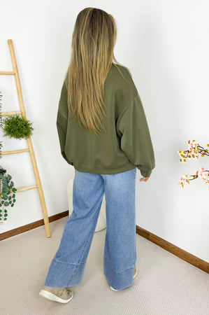 CIAO Sweater in Kaki