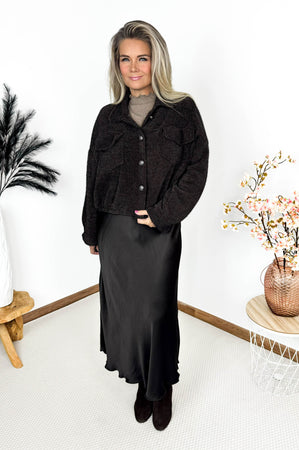 Joni Jacket in Chocolate