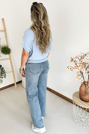 Kay Knit in Pastel Blue