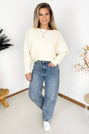 Nira Jeans in Mid Blue