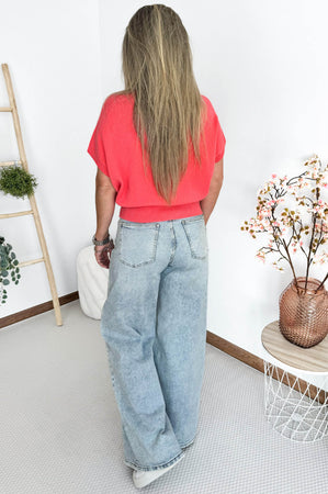 Kay Knit in Coral