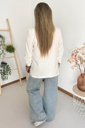 Lexi Blazer in White