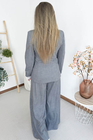 Sofia Blazer in Light Grey