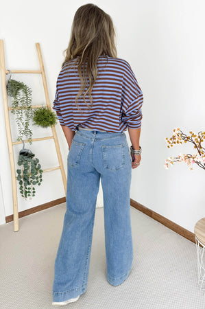 Eva Jeans in Mid Blue