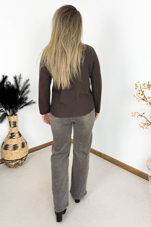 Bella Knit in Chocolate