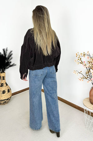 Bekka Cordury Jacket in Chocolate