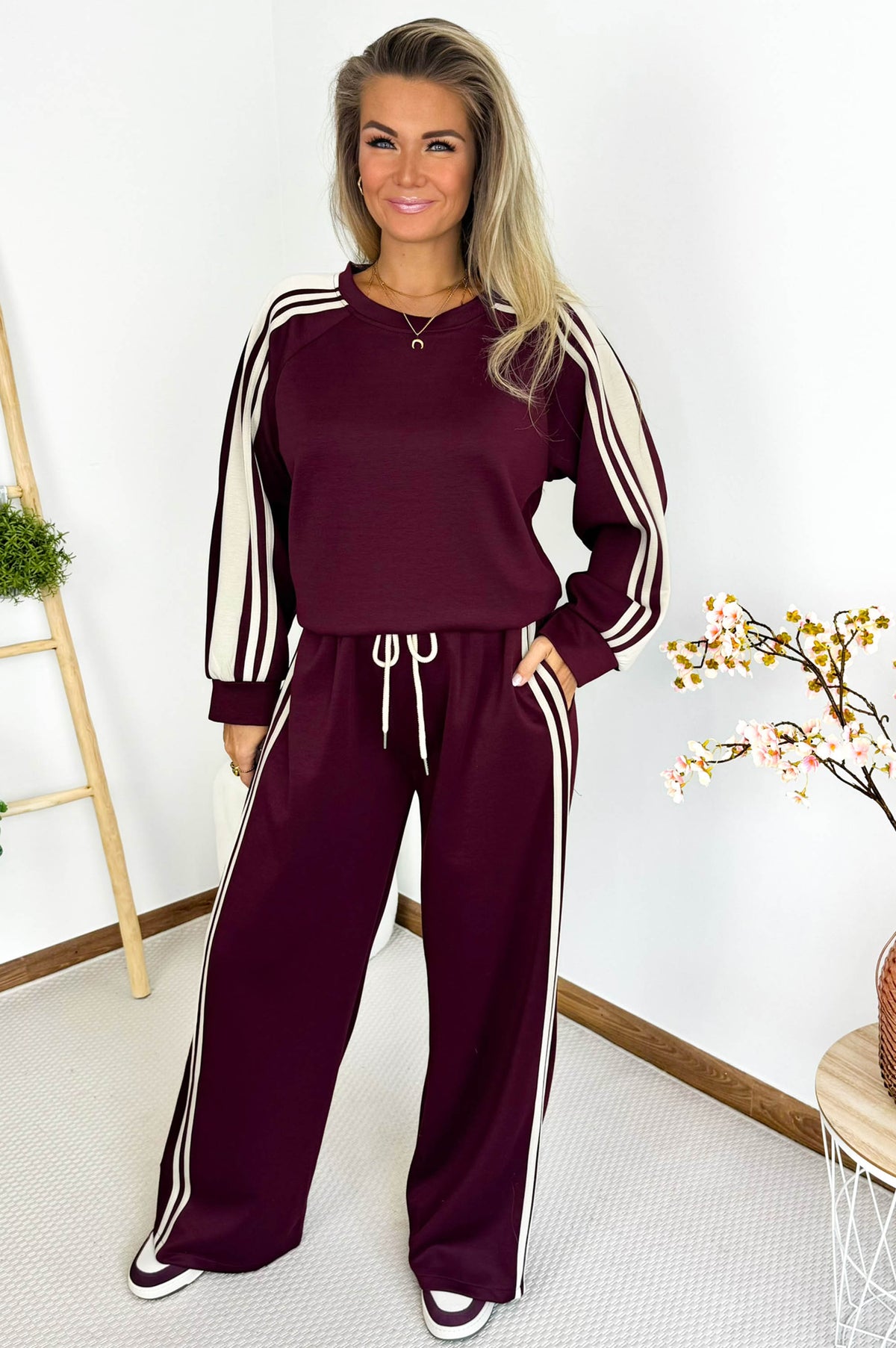 Amira Comfy Set in Burgundy – foto 2