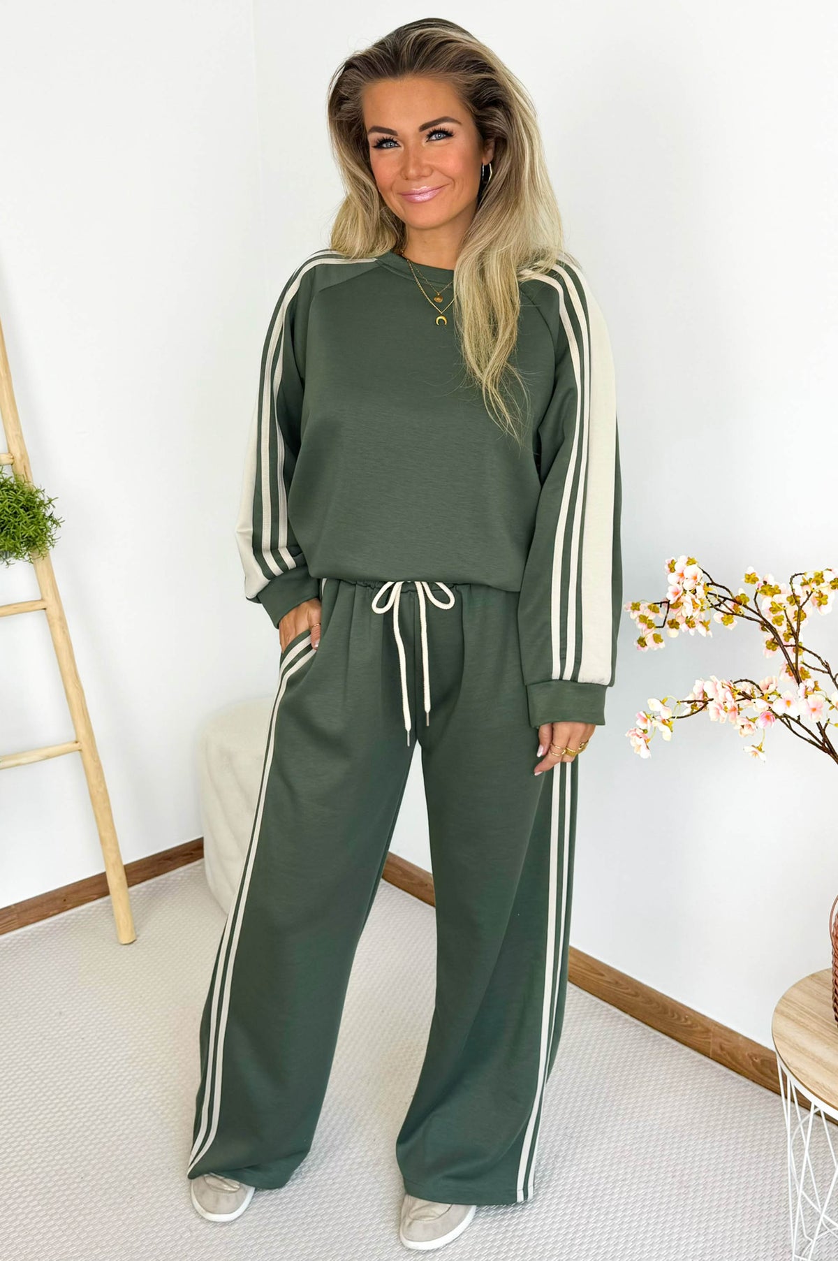 Amira Comfy Set in Soft Green – foto 4