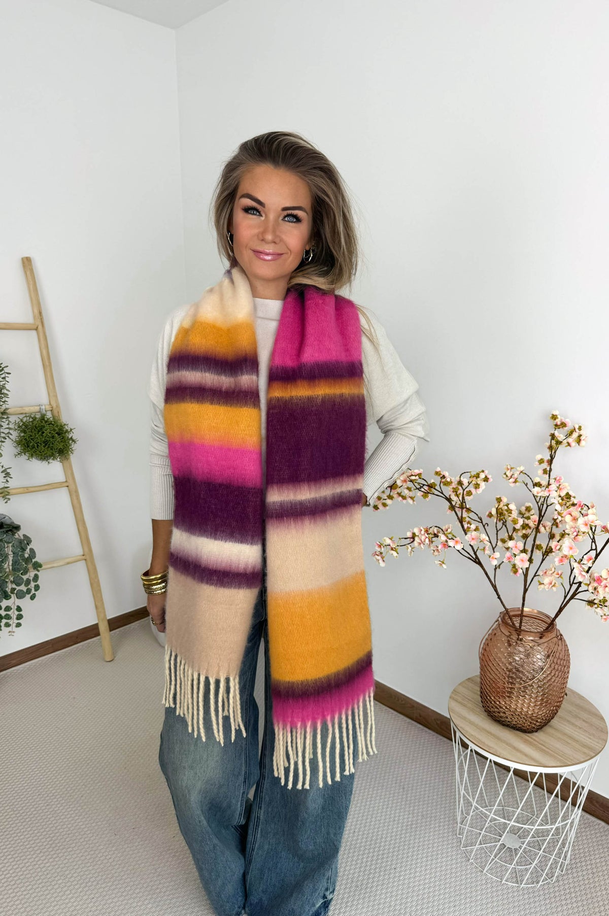 Ona Scarf in Multicolor – foto 1
