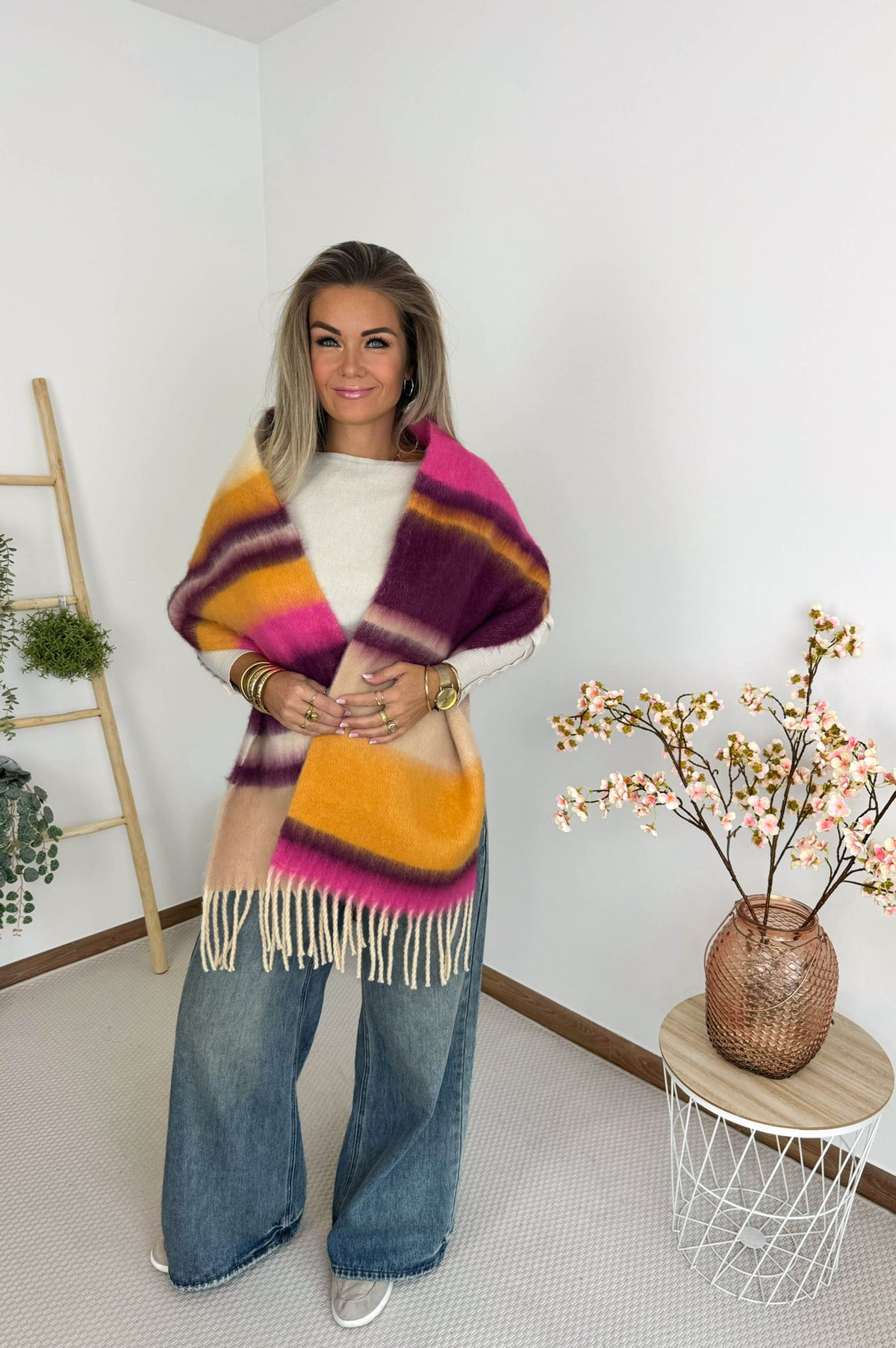 Ona Scarf in Multicolor – foto 2