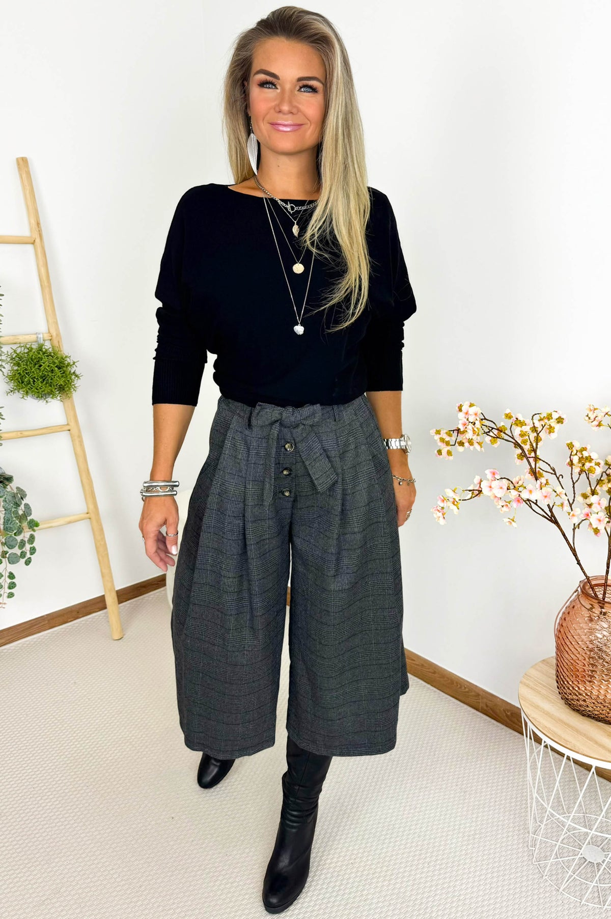 Zita Coulotte in Checked Grey – foto 2