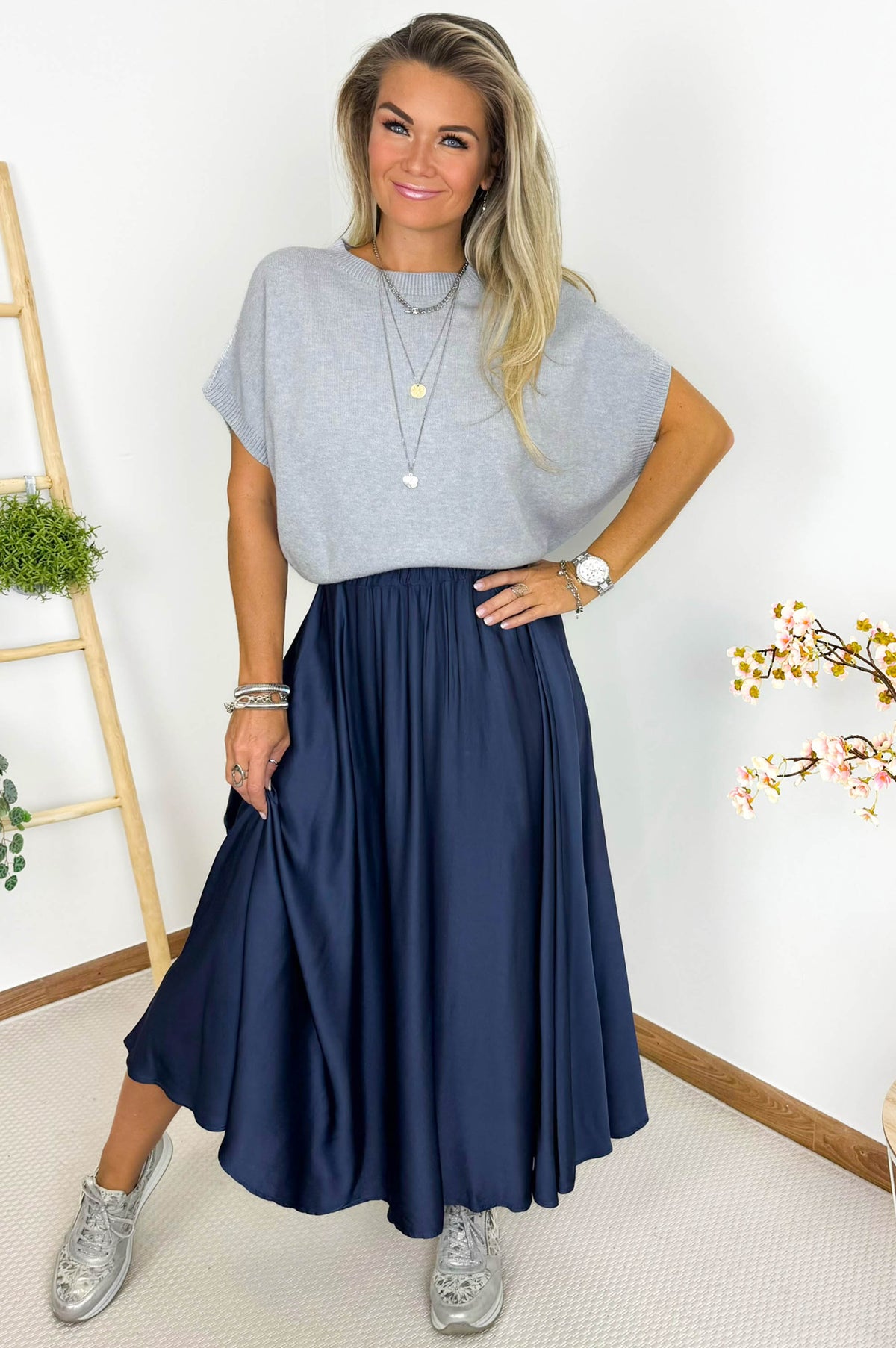 Kay Knit in Light Grey – foto 1