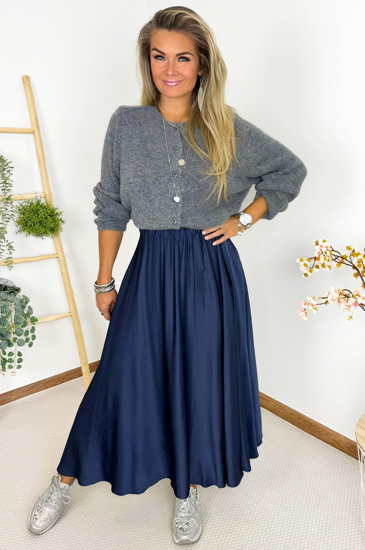 Loes Cardigan in Grey – foto 2